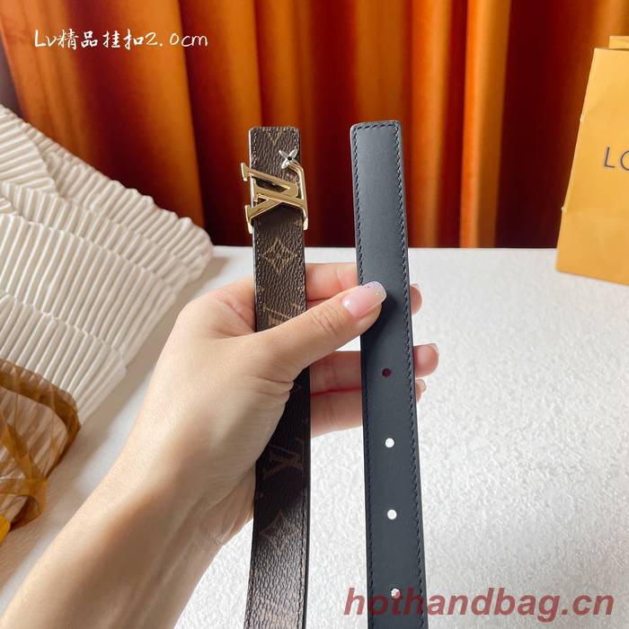 Louis Vuitton Belt 20MM LVB00159 Louis Vuitton Belt 20MM LVB00159